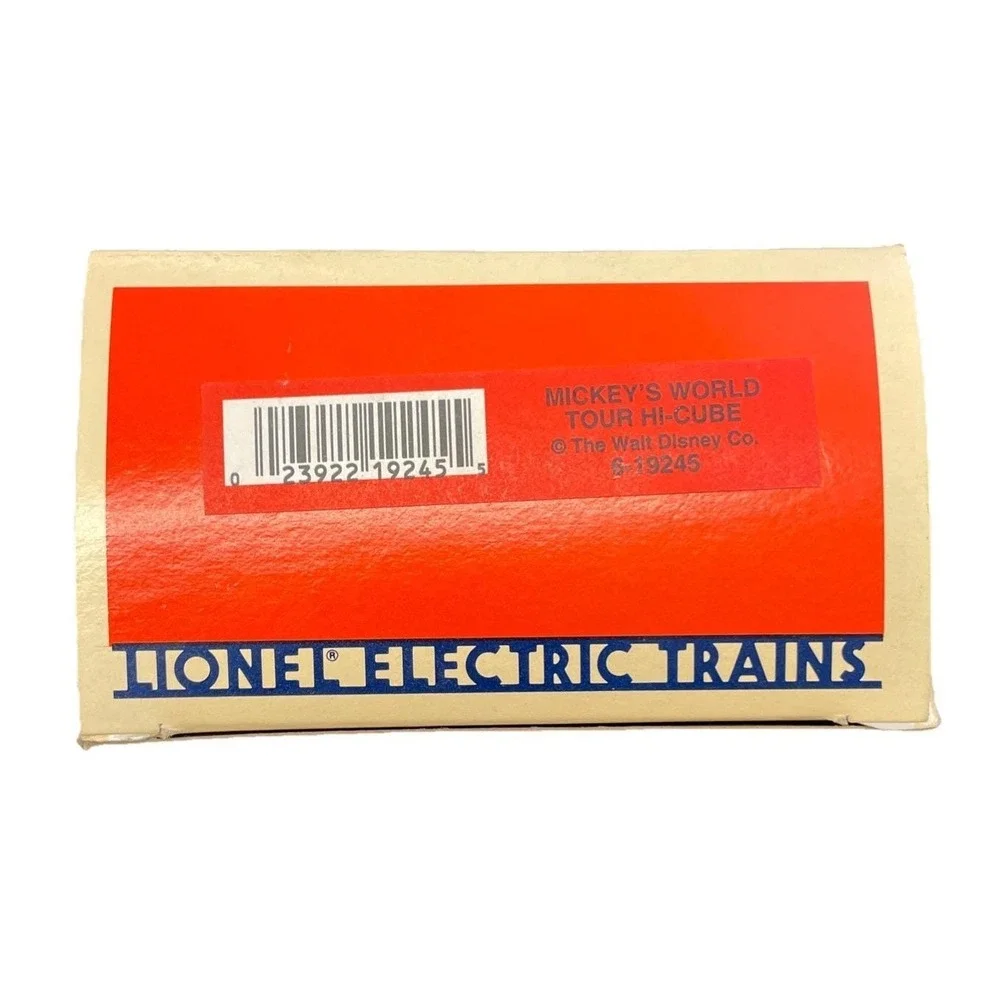 Lionel 6-19245 Mickey's World Tour Hi-Cube O‎ Gauge